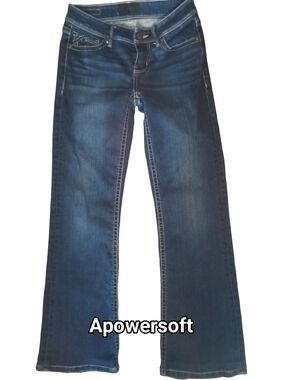 BKE Buckle Black Line Dark Wash Bootcut Jeans — Size 29/30